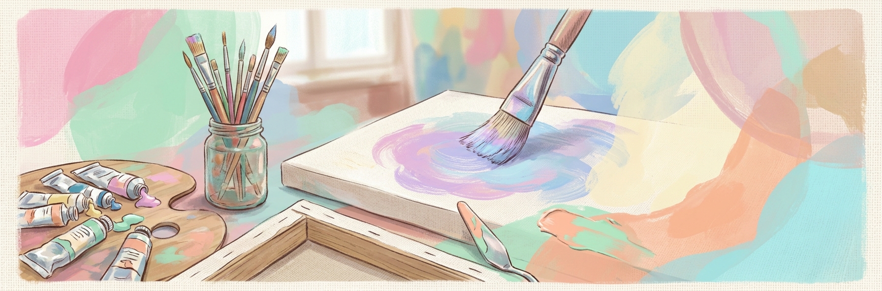 ¿Por Qué Invertir En Una Pintura Abstracta Hecha A Mano?