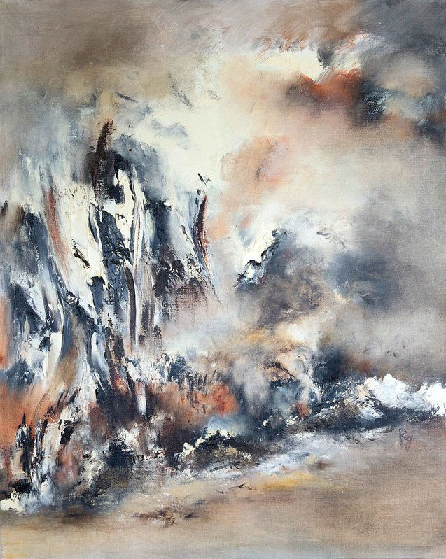 Cuadro Abstracto Negro 149 “Château”