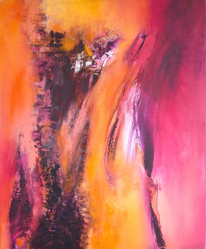 Cuadro Abstracto Rojo 166 “Tour des Contrastes”