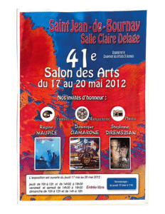 Affiche officielle de l’exposition d’art abstrait de Régine Gardan : une invitation à découvrir ses tableaux abstraits uniques, mêlant peinture abstraite moderne, toiles colorées vibrantes et expression artistique profonde. L’exposition révèle une série de toiles abstraites faites main, riches en émotions, en formes et en couleurs.